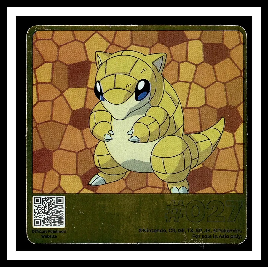 x Oreo Sandshrew Pokémon card